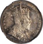 海峡殖民地。1903-B年一圆银币。