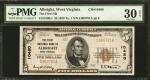 Albright, West Virginia. $5 1929 Ty. 1. Fr. 1800-1. The First NB. Charter #10480. PMG Very Fine 30 E