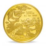 1994年5盎司熊猫金币一枚，1号币，原证