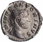 DIVUS ANTONINUS PIUS, Died A.D. 161. AR Denarius, Rome Mint, Commemorative issue, struck under Marcu