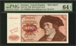 GERMANY, FEDERAL REPUBLIC. De utsche Bundesbank. 500 Deutsche Mark, 1960. P-23s. Specimen. PMG Choic