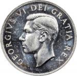 CANADA. Dollar, 1948. Ottawa Mint. George VI. PCGS MS-63.