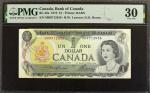 CANADA. Lot of (5). Bank of Canada. 1 & 2 Dollars, 1973-86. BC-46a, BC-47a, BC-55b & BC-55b-i. PMG V