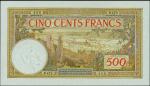 MOROCCO. Banque DEtat Du Maroc. 500 Francs, 1946-48. P-15b. PMG Superb Gem Uncirculated 67 EPQ.