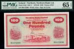 x Northern Bank Limited, Northern Ireland, £100, 1 October 1978, serial number H0172880, signature E