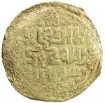 GREAT MONGOLS: Anonymous, ca. 1220s-1240s, AV dinar (6.10g), Samarqand, ND, A-B1967, mint name only 