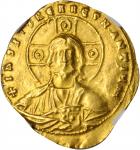 BASIL II BULGAROKTONOS with CONSTANTINE VIII, 976-1025. AV Histamenon Nomisma (4.38 gms), Constantin