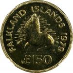 FALKLAND ISLANDS. 150 Pounds, 1979. Llantrisant Mint. Elizabeth II. NGC MS-67.