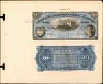COLOMBIA. Banco Nacional de los Estados Unidos de Colombia. 20 Pesos, March 1, 1881. P-144p. Archiva