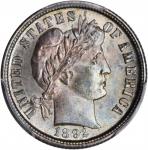 1892-S Barber Dime. MS-66 (PCGS).
