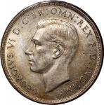 Australia, silver crown, 1937, George VI, PCGS MS62, #38353863.