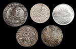 MIXED LOTS. Mixed Crowns (5 Pieces), 1660-1973. Grade Range: VERY FINE to UNCIRCULATED.
