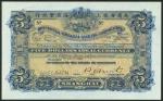 Hong Kong and Shanghai Banking Corporation, $5, Shanghai, 1 July 1909, no serial numbers, blue and y