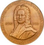 1931 Pennsylvania Freemasonry Bicentennial Medal. By Adam Pietz. Bronze. MS-66 (NGC).
