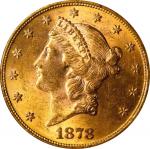 1878 Liberty Head Double Eagle. MS-63 (NGC).