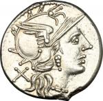 The Roman Republic, P. Aelius Paetus.. AR Denarius, 138 BC. Cr. 233/1.   3.99 g.  18.5 mm.  极美