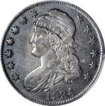1834 Capped Bust Half Dollar. Large Date, Large Letters. VF Details--Cleaned (PCGS).