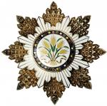 CHINA. Order of the Golden Grain, Founded 1912. First Class Breast Star, Year 11 (1923).