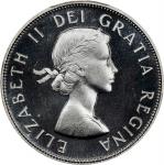 CANADA. 50 Cents, 1955. Ottawa Mint. Elizabeth II. PCGS PROOFLIKE-67.