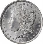1891-CC Morgan Silver Dollar. VAM-3. Top 100 Variety. Spitting Eagle. MS-64 (NGC).