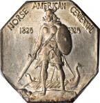 1925 Norse-American Centennial Medal. Silver. Thick Planchet. MS-65 (PCGS).