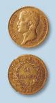 1811年法国40法郎拿破仑一世戴桂冠金币