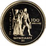 CANADA. 100 Dollars, 1976. Ottawa Mint. PCGS MS-68.
