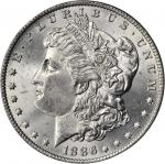1886-O Morgan Silver Dollar. MS-63 (PCGS).