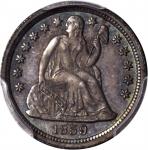 1859 Liberty Seated Dime. Proof-65 (PCGS). Retro OGH.