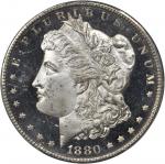 1880-S Morgan Silver Dollar. MS-66 DMPL (PCGS).