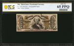 Fr. 1329. 50 Cents. Third Issue. PCGS Banknote Gem Uncirculated 65 PPQ.