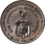 1907 Inaugural Assembly of the Philippine Assembly Medal. Bronze. 38.4 mm. Honeycutt-79, var. Extrem