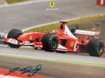 F1车手舒马赫 亲笔签名照片