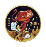 2003年中国人民银行发行中国古典文学名著《西游记》第一组彩色金、银币一组四枚