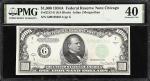 Fr. 2212-G. 1934A $1000 Federal Reserve Note. Chicago. PMG Extremely Fine 40.