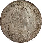 France. 1720-A 1/3 Ecu. Paris Mint. Gadoury-305. MS-63 (PCGS).