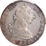 MEXICO. 8 Reales, 1773-Mo FM. Mexico City Mint. Charles III. PCGS AU-58.