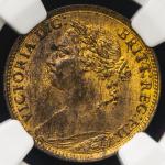 GREAT BRITAIN Victoria ヴィクトリア(1837~1901) Farthing 1886 NGC-MS64RB UNC+