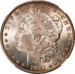 1881-CC Morgan Silver Dollar. MS-66+ (NGC).