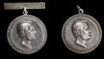 Lot of (2) 1909 New York Times Lincoln Essay Award Medals. By Tiffany & Co. Cunningham 19-320S, King