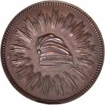 1836 First Steam Coinage. Bronzed Copper. 28 mm. By Christian Gobrecht. Julian MT-21. About Uncircul