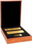 英国女王伊丽莎白二世及查尔斯三世像金条 完未流通 Set of Two “Trial Plate” 916.7 Fine Gold Bars from the 2023