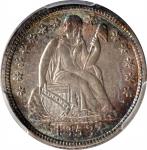 1853 Liberty Seated Dime. Arrows. MS-65 (PCGS). CAC.