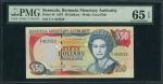 BERMUDA, Bermuda Monetary Authority, $50, 26 June 1997, serial number C/1 453522, signatures Brock J