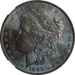 1888 Morgan Silver Dollar. MS-63 (NGC).