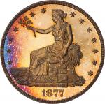 1877 Trade Dollar. Proof-65 Cameo (PCGS).