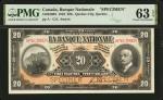 CANADA. Lot of (5). La Banque Nationale. 5 to 100 Dollars, 1922. CH #510-22-02S to 510-22-10S. Speci