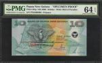 2002年巴布亚新几内亚银行10基那单面样票 PAPUA NEW GUINEA. Bank of Papua New Guinea. 10 Kina, ND (2002). P-26sp. Speci