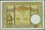 1936-39年东方汇理银行一佰元。