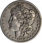 1879-CC Morgan Silver Dollar. VAM-3. Top 100 Variety. Capped Die. EF-40 Details--Cleaned (ANACS).